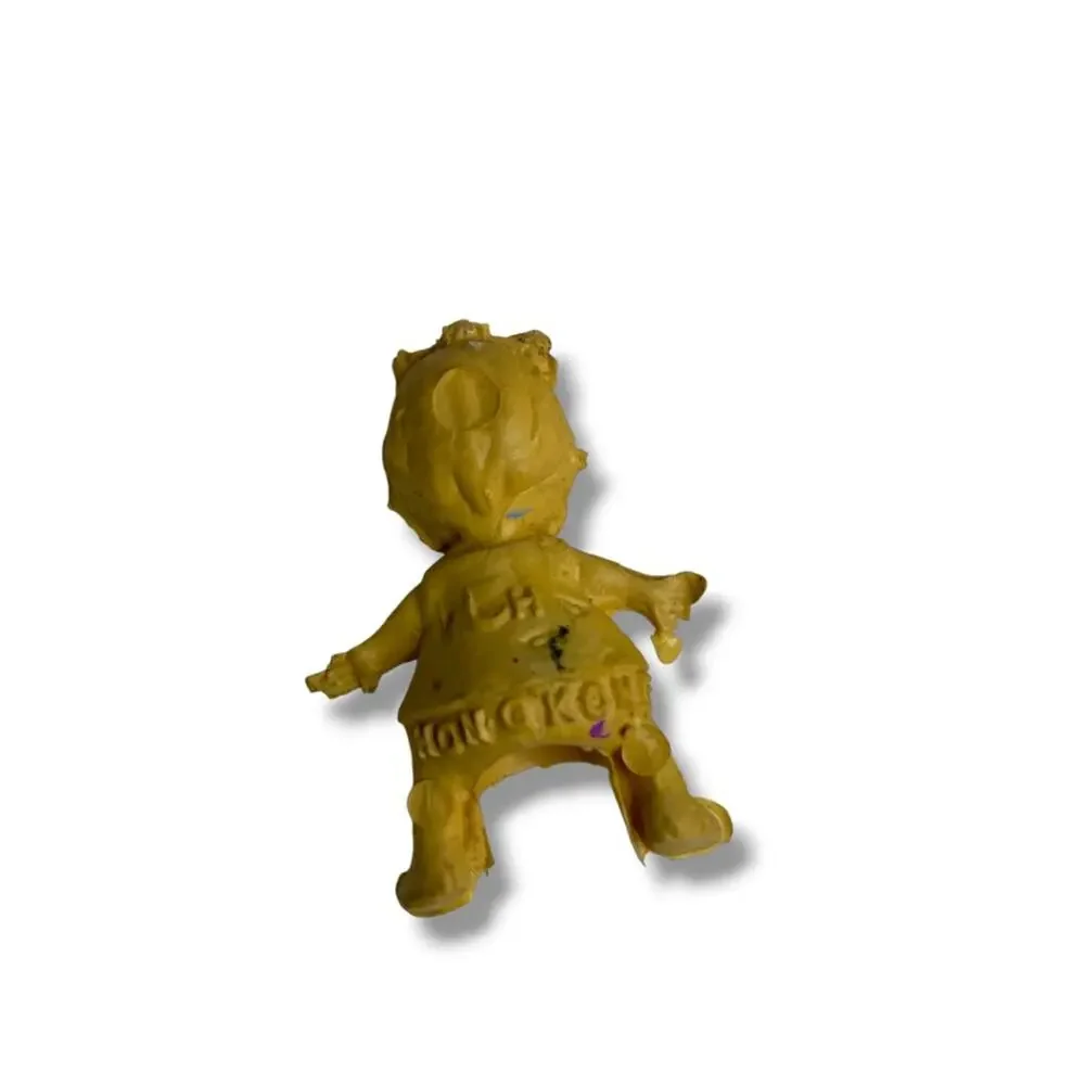 Vintage Creepy Baby Doll Girl Pencil Topper 1.2